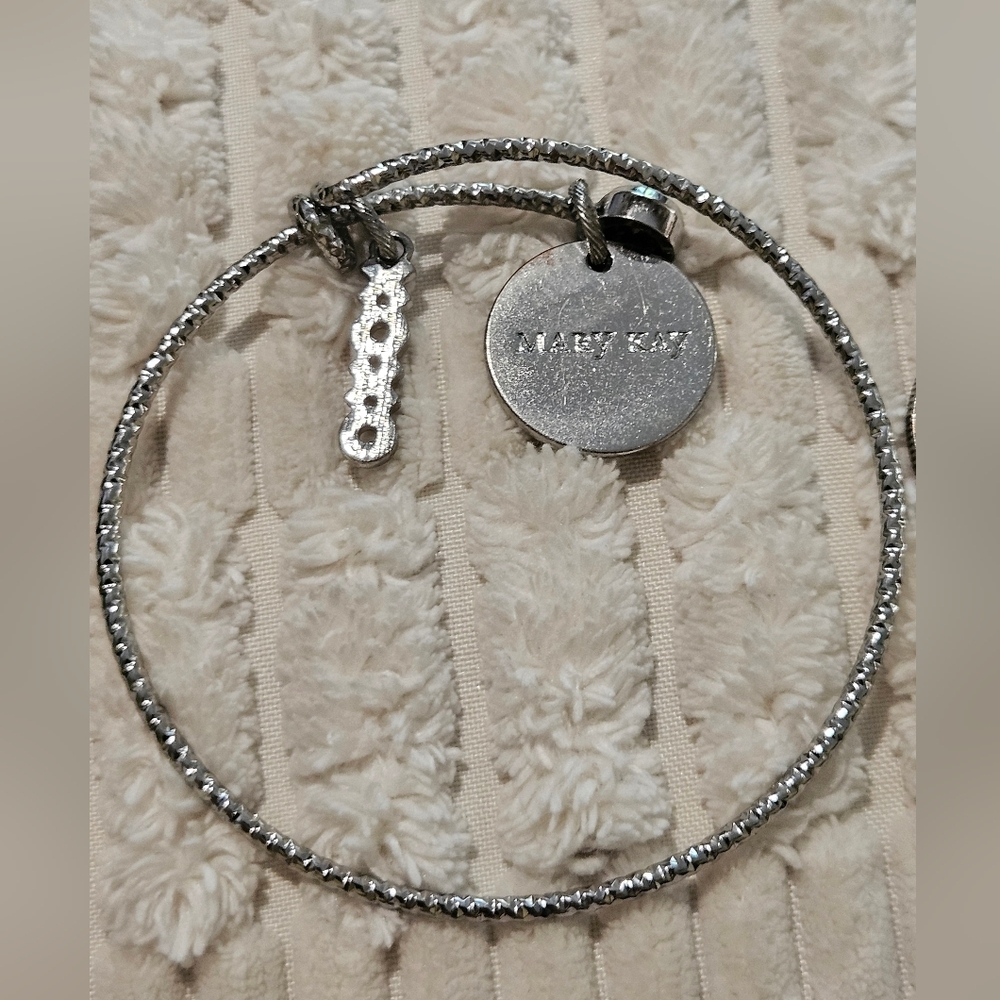 Mary Kay Silver Charm Bracelet, Vintage